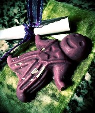 Healing - Wax Spell Poppet - Handmade, Witchcraft, Hoodoo, Wicca, Wax Doll