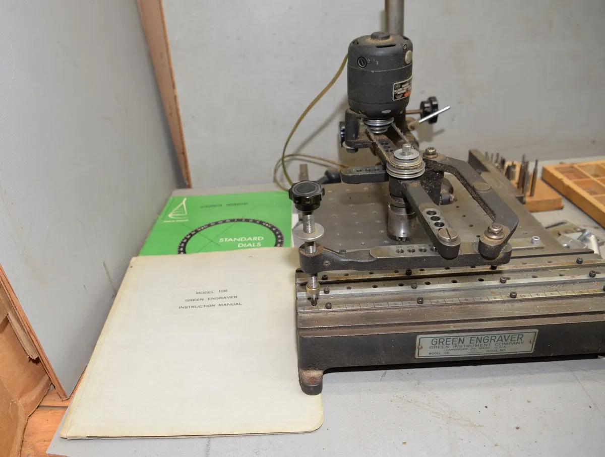 Green Engraver Precision engraving machine die extra jeweler collectible  tool E1