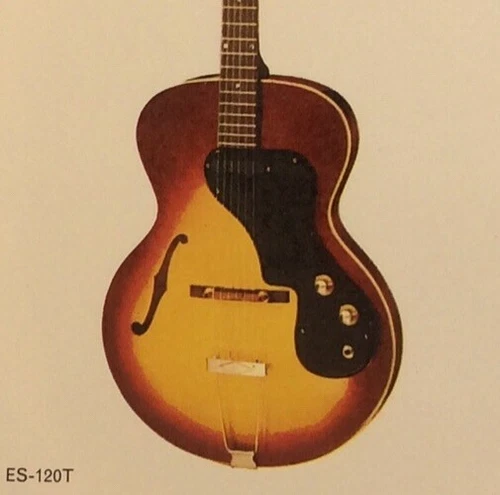 1968 Gibson ES-120T Dealer Sheet