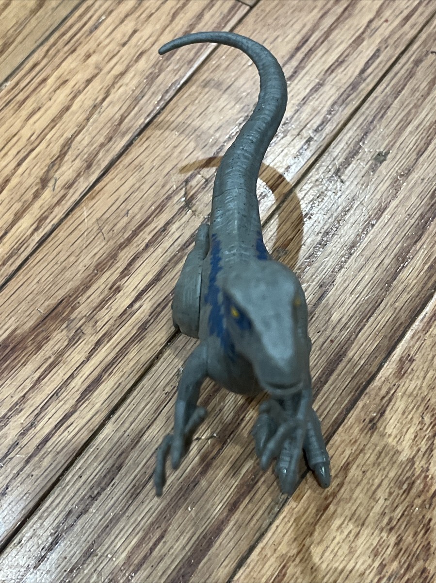 MATTEL JURASSIC WORLD Dominion Ferocious Pack VELOCIRAPTOR BLUE Dinosaur Toy NEW EUR 14,06
