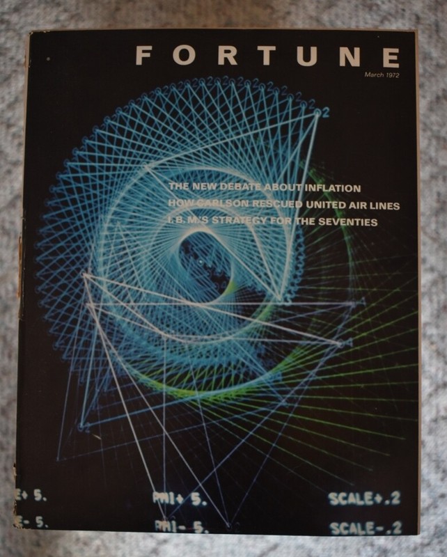 Fortune Magazine March 1972 1970's Lifestyle Business Tech Ads