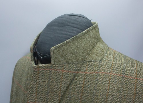Gurteen Esquire Tweed Check Blazer Multicolor Wool Sport Jacket Country Coat 44S - Picture 7 of 23