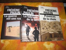 Frédéric PAULIN: Lot de trois romans policiers. Tous dédicacés