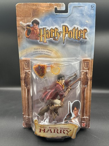 Harry Potter Quidditch Seeker Griffindor Action Figure 2002 Mattel - 第 1/6 張圖片