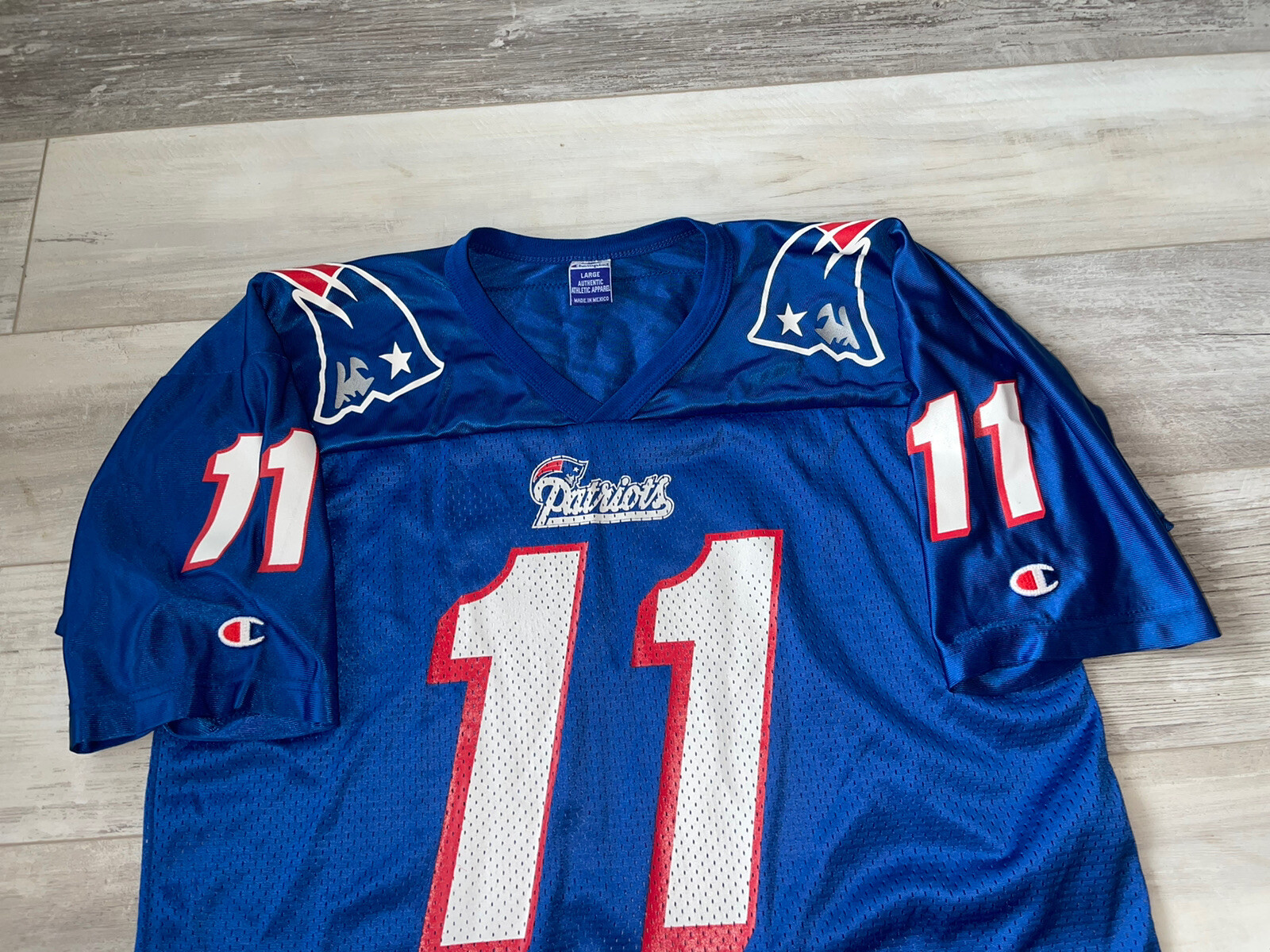 Vintage 90s Starter Drew Bledsoe New England Patriots Jersey #11 - Clean  Prints - S/M