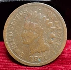 1871 1c. Incian Cent Good Details