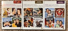 Lot of 3 Turner Classic Movies: Greatest Classic Films -W/Slip Covers!!!