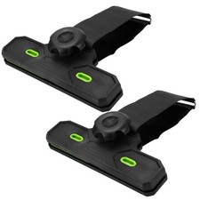 Image of 2x RV Awning Clamps Nylon Protection Prevents Tearing Flapping Heavy Duty Easy