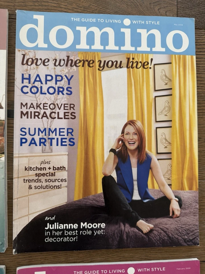 Domino Magazine 2008 2009 6 Issues Magazines Foto 4 de 4