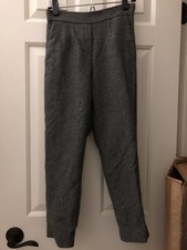 Babaton Aritzia Conan Cropped Pull-On Pants in Heather Comet Size 0