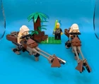 Vintage Lego Star Wars 7128 Speeder Bikes 1999 Complete Set w/ Minifigs
