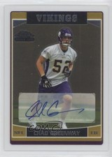 2006 Topps Chrome Rookie Auto Chad Greenway #232 Auto z4k