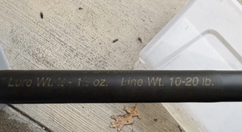St. Croix Premier Graphite PS-70MH 7” varilla giratoria mediana pesada con carrete Sigma 040 Foto 4 de 4