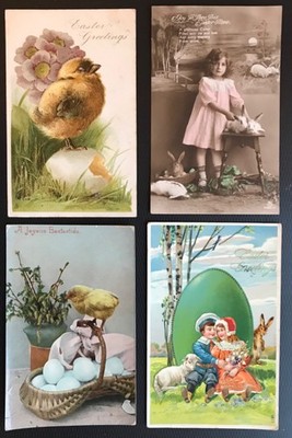 Ostern 4 Postkarten Christentum Religiös # 3