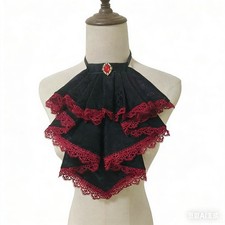 Victorian Collar Regency Jabot Halloween Gothic Collar Neck Ruff Neck Collar