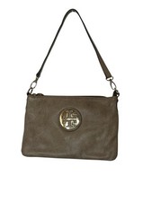 Tory Burch Shoulder Bag Women Purse Designer Beige Gold Medium Party Formal