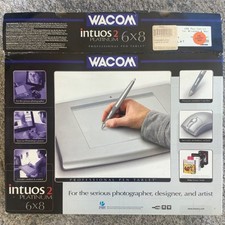 WACOM INTUOS 2 TABLET Platinum 6x8 Model XD 0608 U - Unused See Description