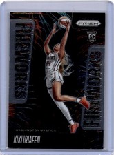 2025 Panini Prizm WNBA #13 Kiki Iriafen Fireworks