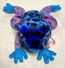 Rare 2001 TY Beanie Babies DART the Poison Rainforest FROG very Good Condition 
