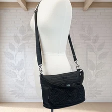 ❤️ Lug Samba Brushed Black Convertible Crossbody Ultra X RFID