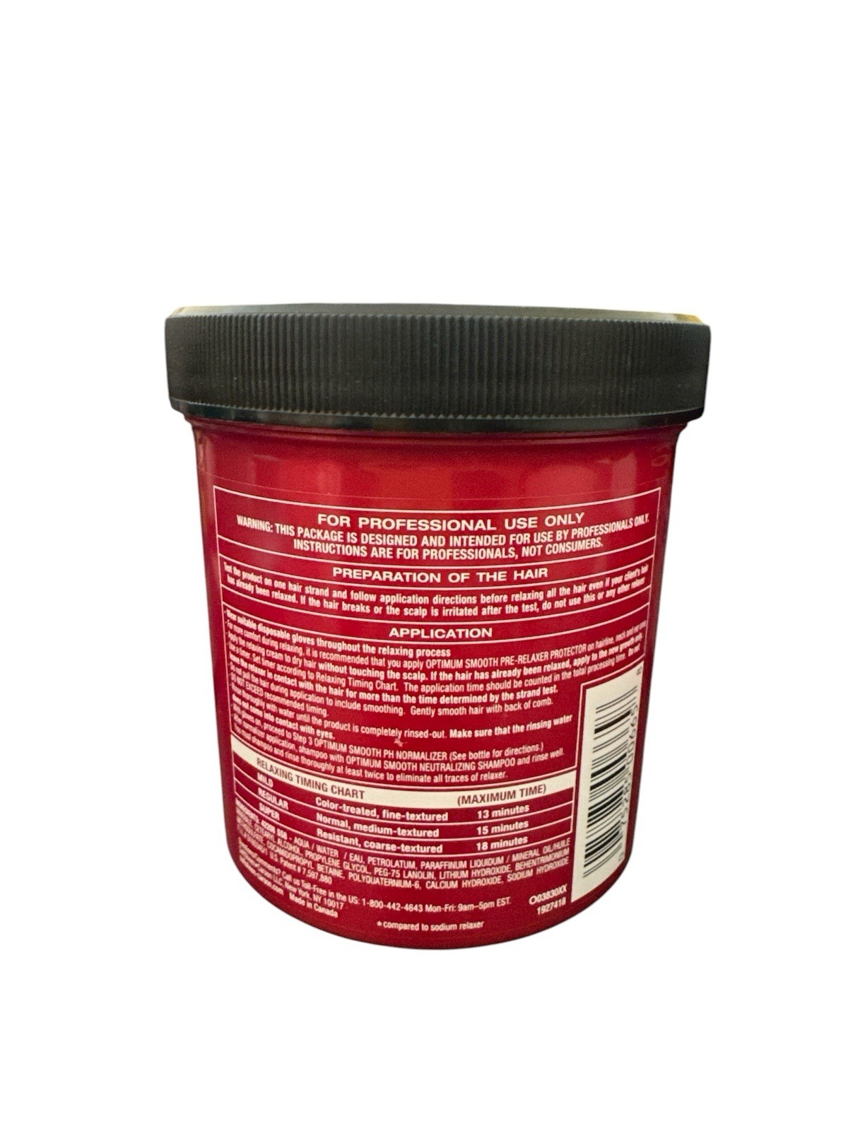 SoftSheen Carson Optimum Smooth Multi Mineral Relaxer Regular Strength 2pk New