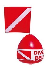 Buoy Inflatable Diver Down Flag Float Marker Scuba Diving NEW DF-03