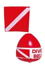 Buoy Inflatable Diver Down Flag Float Marker Scuba Diving NEW DF-03