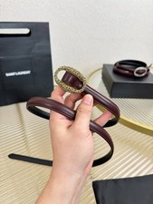 Authentic Yves Saint Laurent Belt for Sale NEW YSL Width:1.5cm/0.590in