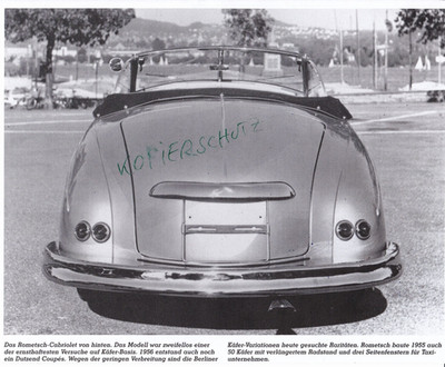 Rometsch Karossen auf VW-Basis, 3 Bilder