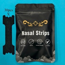 NASAL STRIPS Breathe Nose Better Reduce Snoring Right Sleep Now Apnea Adhesive