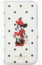 Kate Spade Apple iPhone 12 Mini Disney Minnie Mouse Folio Phone Case (New)