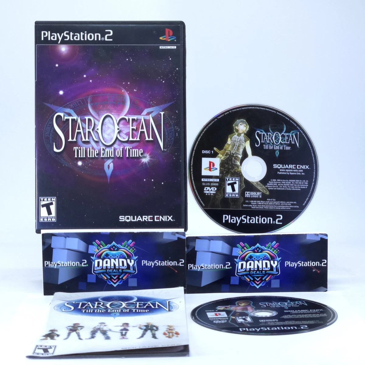 Star Ocean Till The End Of Time Sur PS2 – PAL – Très Bon état – Square Enix