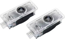 2Pcs Car Door Lights, HD LED Lighting Projector Welcome L Color: bwmSize: 2pcs