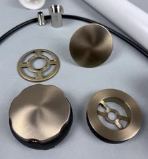 KOHLER K-7213-BV Clearflo Cable Bath Drain in Brushed Bronze