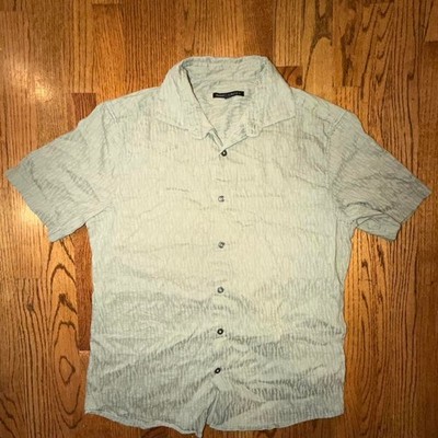 Robert Barakett Calyx Short Sleeve Woven Shirt   Size M