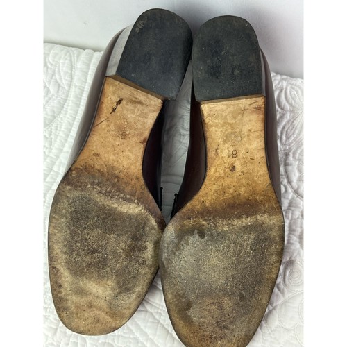 Cole Haan Damengröße 8,5 Braun Leder Slipper Blockabsatz Schuh - Bild 9 von 9