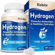 H2 Hydrogen Water Tablets with Magnesium, Molecular Hydrogen Tablets for Drinkin