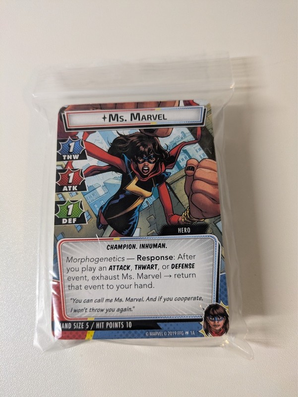 MS MARVEL Hero Pack Marvel Champions