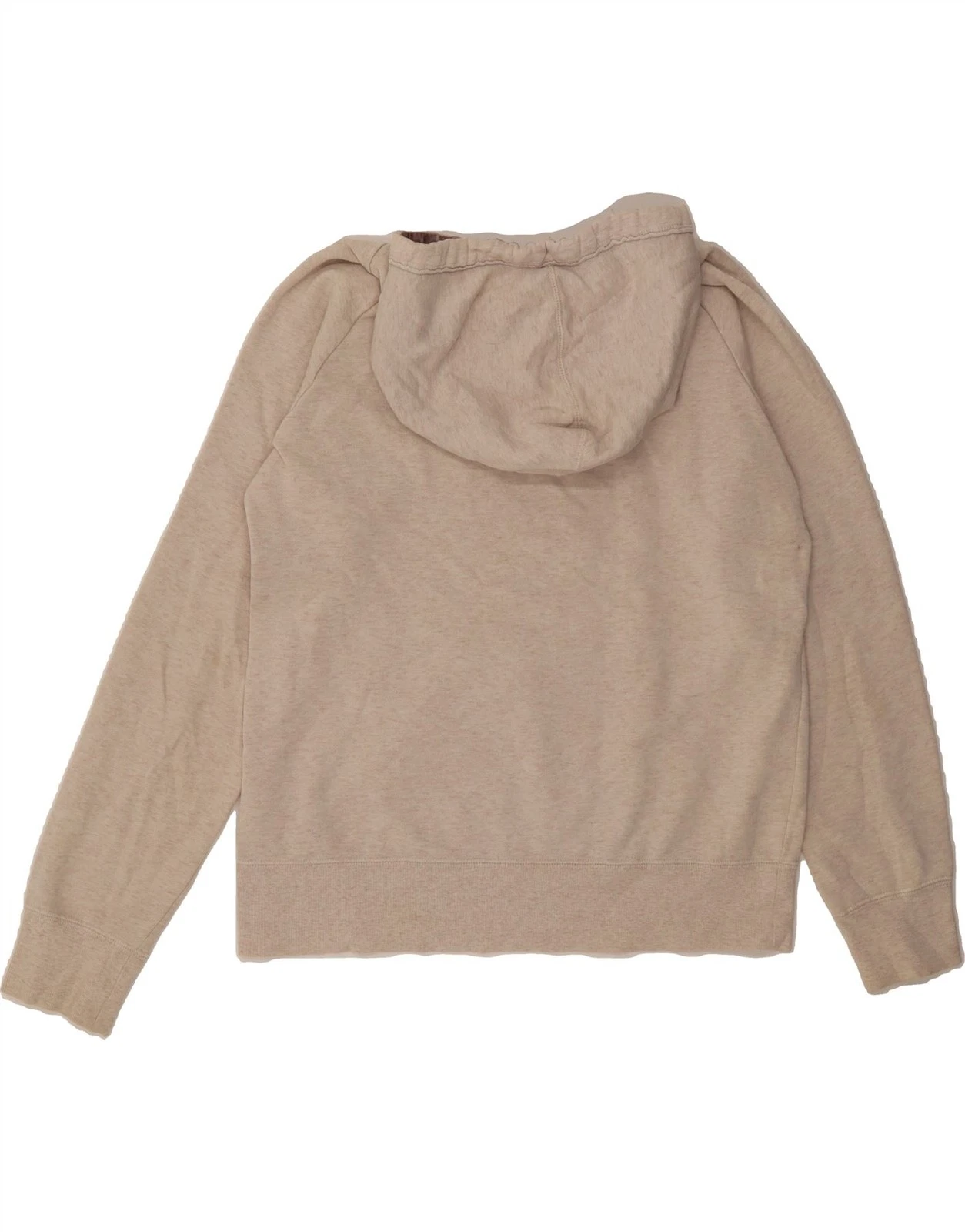 OFF WHITE Felpa con cappuccio ANIMAL donna grafica UK 14 grande bianco sporco maculato BF07