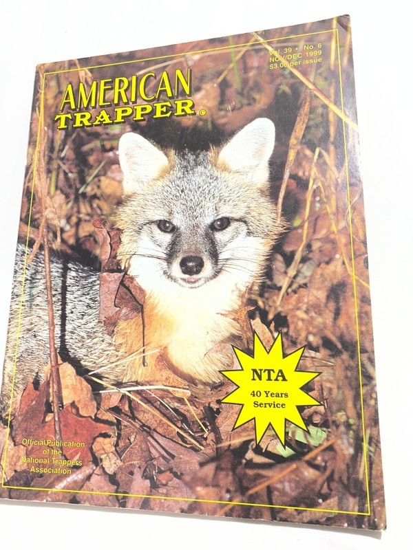 AMERICAN TRAPPER MAGAZINE NOV/DEC   1999