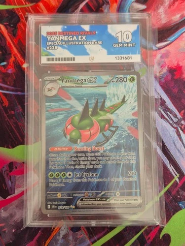 Yanmega ex 228/182 Destined Rivals Special Illustration Rare ACE 10 Perfect Subs