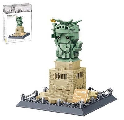 BRAND NEW! Statue of Liberty Building Blocks Set USA  Architecture Set
