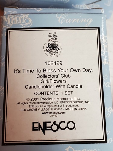 Precious Moments Lot of 4 There's Always A Place In My Heart For You 2003 Candle - Picture 10 of 11