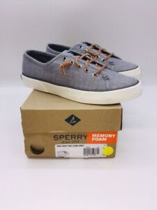 SPERRY Womens Pier View Nubuck Casual Sneakers, SPERRY Womens Pier View Nubuck Casual Sneakers,