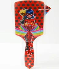 Miraculous Lady Bug Hair Brush Large Red Paddle Brush Girls Trending