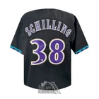 Curt Schilling Autographed Arizona Custom Black Baseball Jersey - BAS