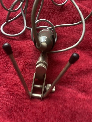 Antique Intel Dm 14 Hl W Germany Harmonica Style Microphone Original Stand,Cable - Picture 3 of 12