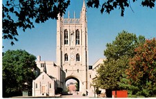 Memorial Tower & Green Chapel, Univ. of MO, Columbia, MO Postcard