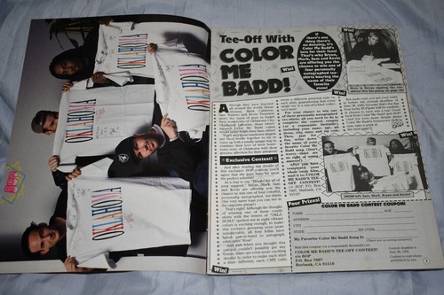 RARE BOP Teen Magazine June 1992 Luke Perry Edward Furlong Marky Mark! - Imagen 4 de 12