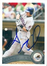Kirk Nieuwenhuis autographed baseball card 2011 Topps Pro Debut #14 Rookie